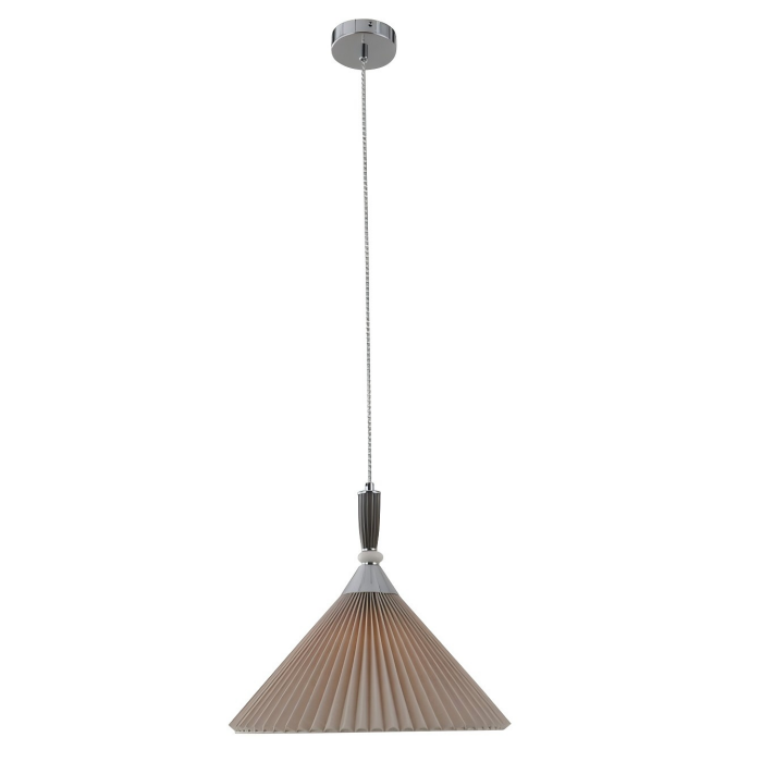 1-licht keramische linnen kegel schaduw hanglamp