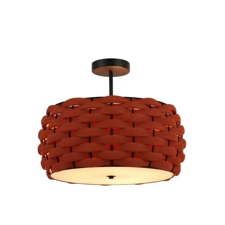 Handgeweven inbouwplafondlamp